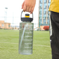3L Motivational Sports Water Bottle with Straw – BPA-Free