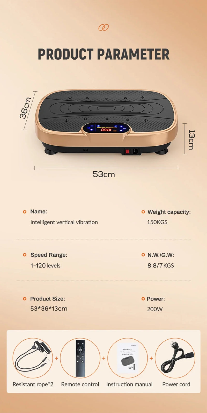 Mini Waver Vibrating Plate – Powerful Home Fitness Equipment