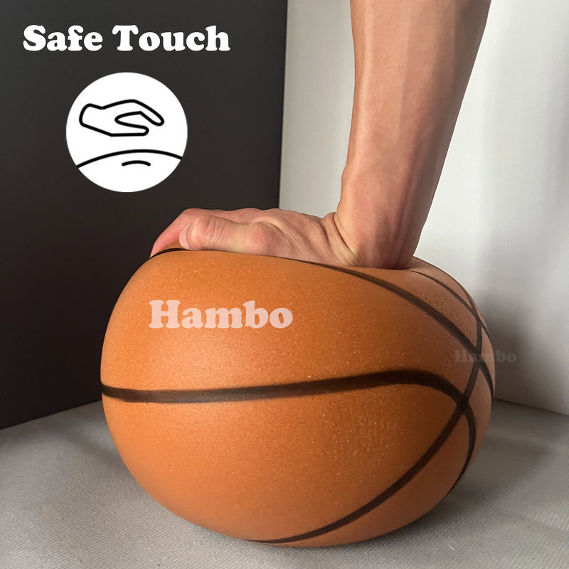 Silent Basketball Size 7 – Airless Foam for Quiet Dribbling