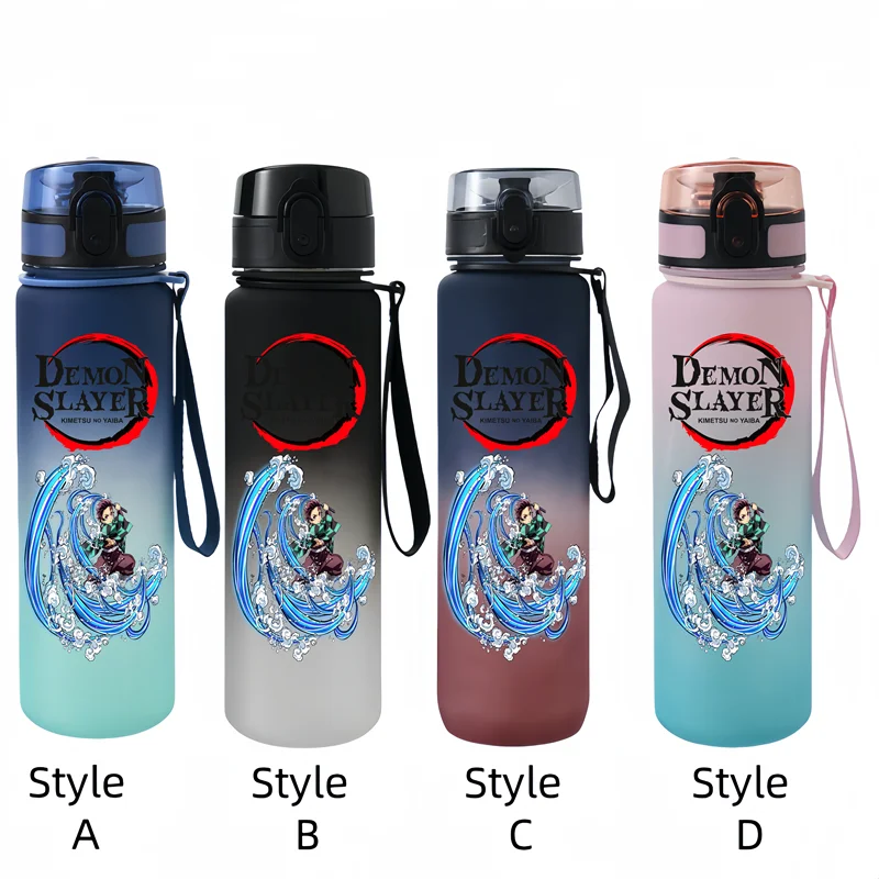 Demon Slayer 650ml Leak-Proof Sports Water Bottle – Portable Gift