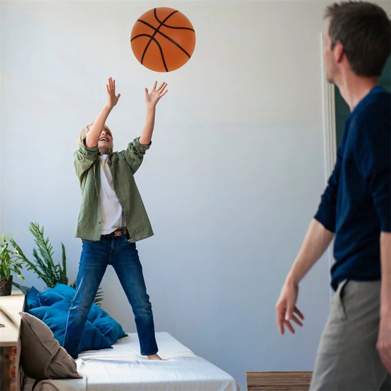 Silent Basketball 2.0 – No-Noise PU Foam Indoor Dribble Ball