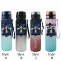 ONE PIECE 650ml Anti-Drip Sports Water Bottle – For Kids & Students