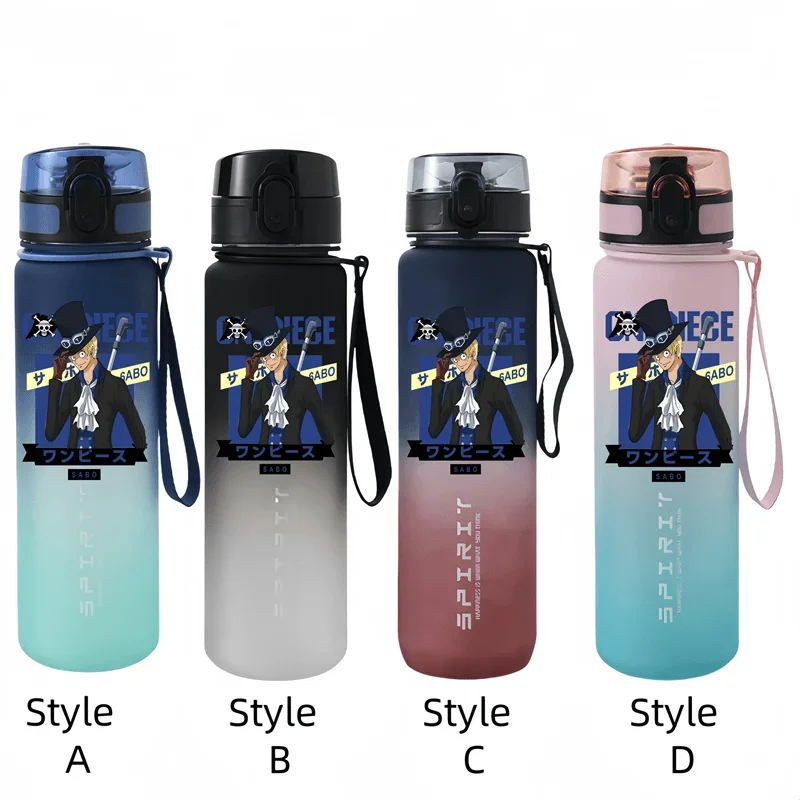 ONE PIECE 650ml Anti-Drip Sports Water Bottle – For Kids & Students