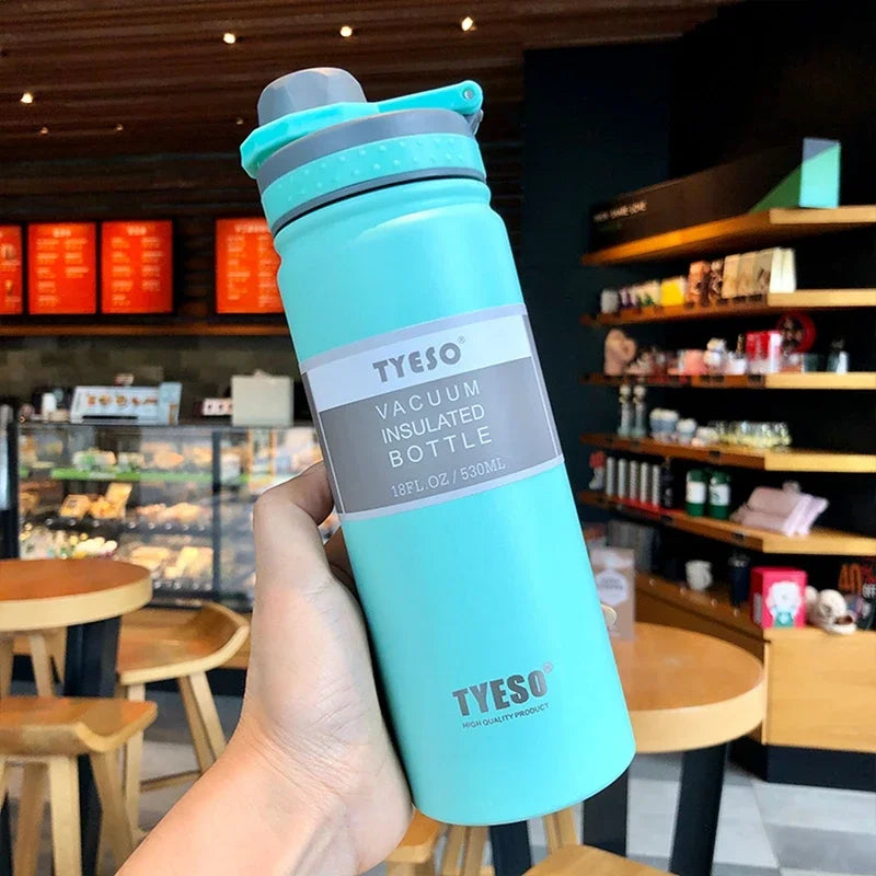 750ML Tyeso Stainless Steel Thermos Bottle – Insulated Travel Mug