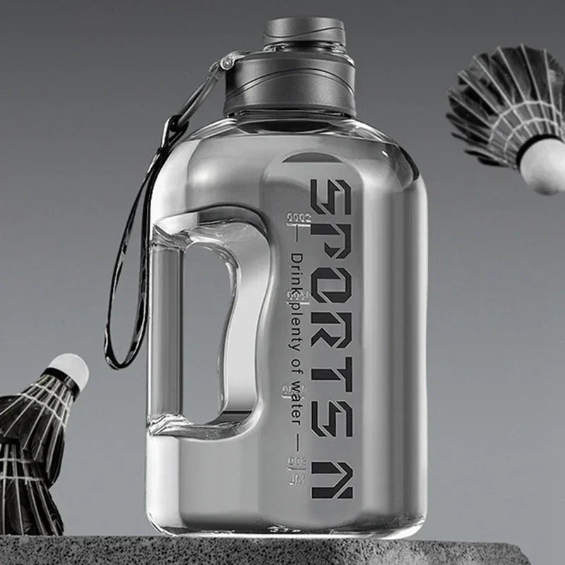 2L Large Sports Water Bottle – BPA-Free for Gym & Travel
