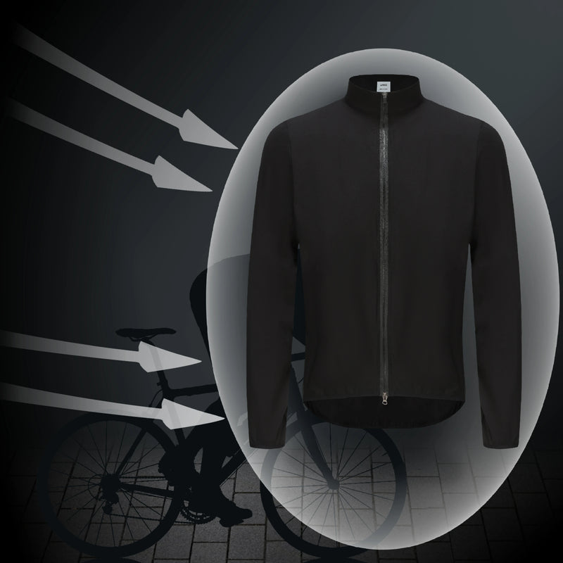 Rsantce 2024 Men's Windproof Waterproof Cycling Jacket Long Sleeve