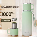 1.5L Stainless Steel Thermos Bottle - Hot & Cold Drink Flask