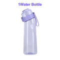 650ML Flavored Sports Water Bottle with 7 Fruit Fragrance Pods