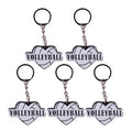 5Pcs Volleyball Keychains Pendant Gift for Fans & Parties