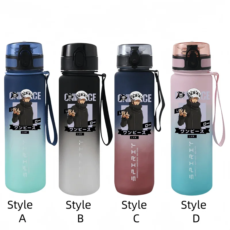 ONE PIECE 650ml Anti-Drip Sports Water Bottle – For Kids & Students