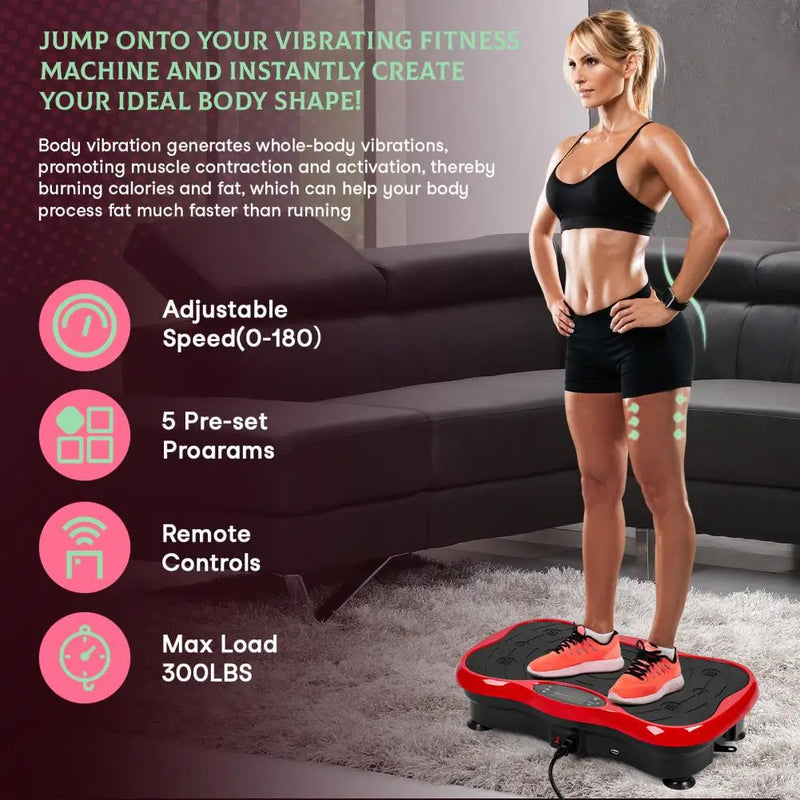 Abdominal Exerciser Slider – Mini Waver Vibrating Plate Machine