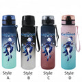 650ML Genshin Impact Sports Water Bottle – Portable & Anti-drip
