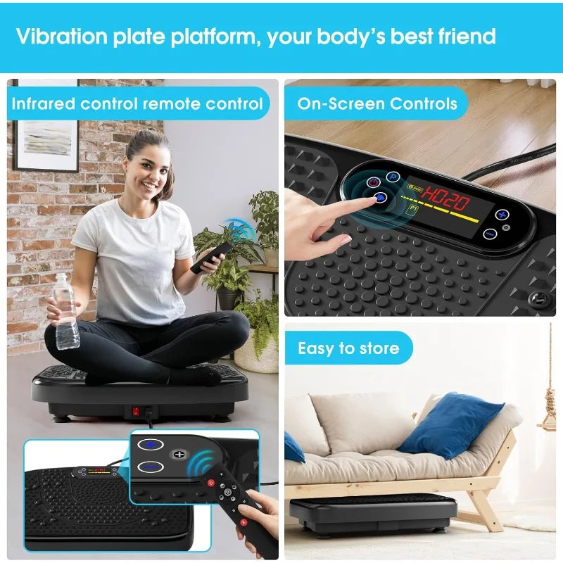 Vibration Plate Exercise Machine – Lymphatic Drainage & Weight Loss
