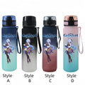 650ML Genshin Impact Sports Water Bottle – Portable & Anti-drip