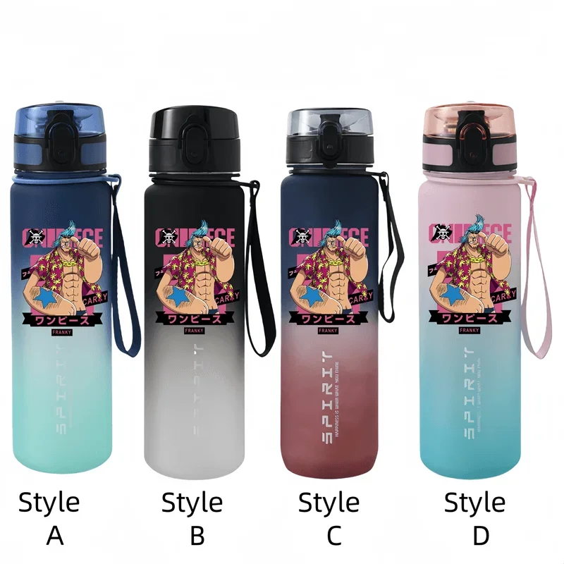 ONE PIECE 650ml Anti-Drip Sports Water Bottle – For Kids & Students