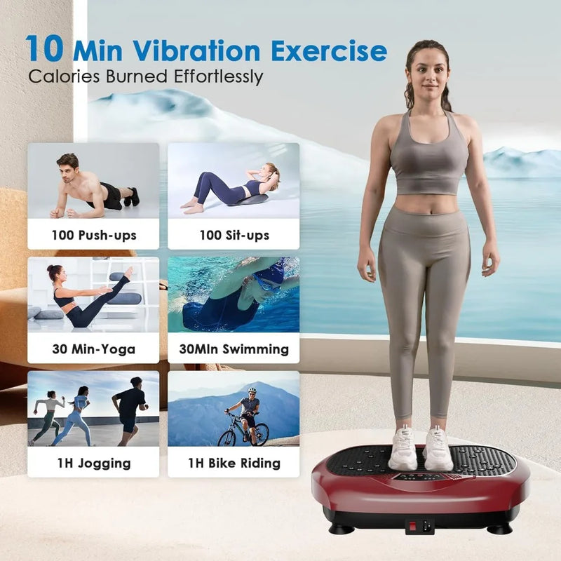 Vibration Plate Exercise Machine – Whole Body Workout & Weight Loss