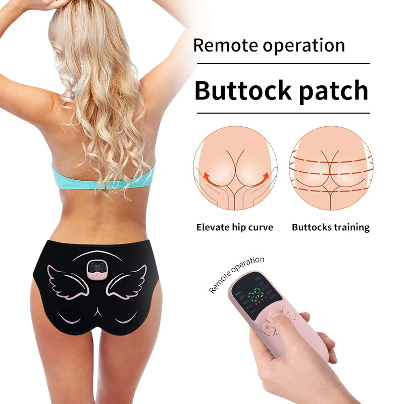 Electric EMS Buttocks Stimulator – USB Rechargeable Fitness Toner
