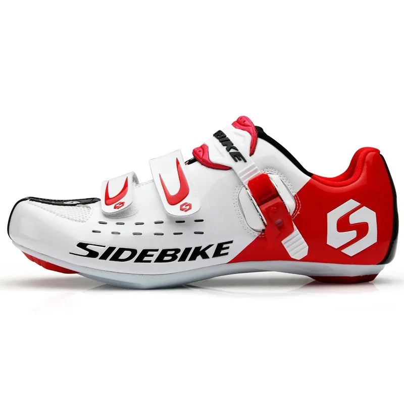 Sidebike Men's Road Cycling Shoes – Ultralight Racing Black