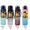 ONE PIECE 650ml Anti-Drip Sports Water Bottle – For Kids & Students