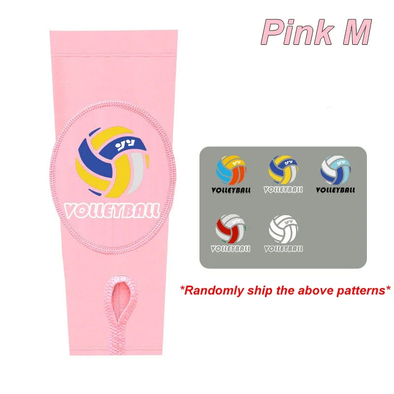Breathable Volleyball Arm Sleeves with Foam Protection