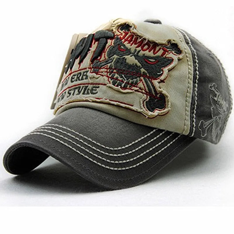 Cotton Baseball Cap for Men & Women, Snapback Leisure Hat