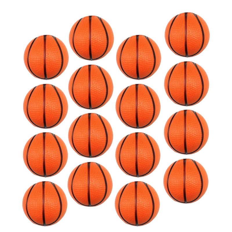 24 Pcs Mini Squeeze Basketballs – Pool & Indoor Sports Toys