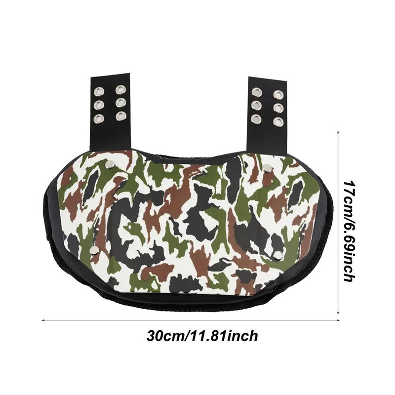 Youth Football Backplate – Adjustable Lower Back Protector