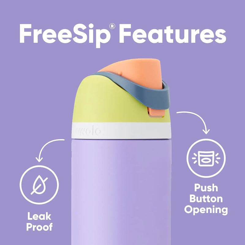2024 Owala Insulated Stainless Steel Water Bottle with Straw