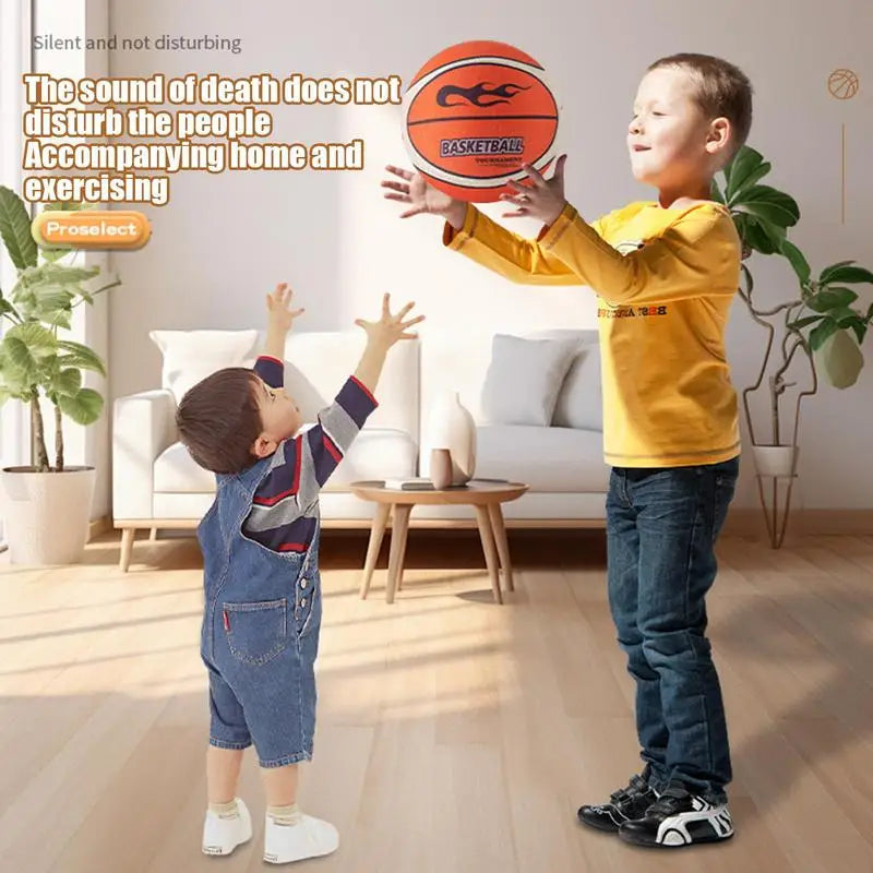 PU Silent Basketball – Quiet Dribbling Training Ball for Practice