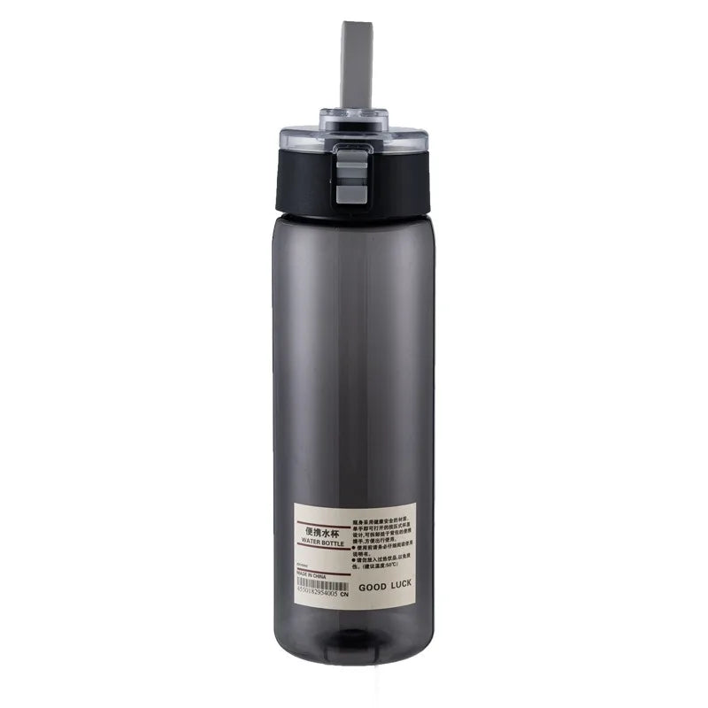 550/700ml Portable Water Bottle with Time Marker – Plastic