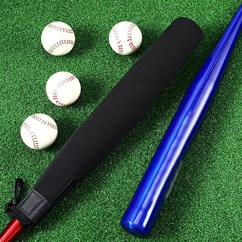 Neoprene Baseball Bat Cover with Clip and Waterproof Sleeve