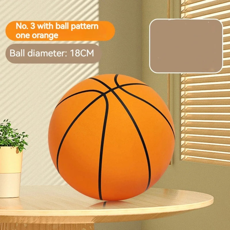 Kids Foam Basketball – Silent, Squeezable Bouncing Ball