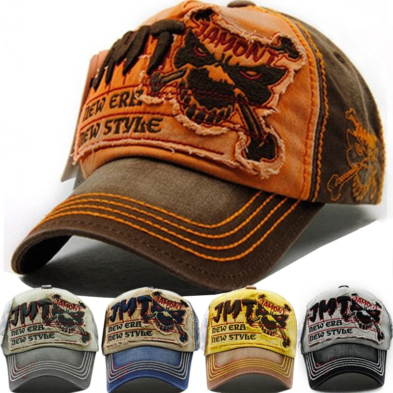 Cotton Baseball Cap for Men & Women, Snapback Leisure Hat