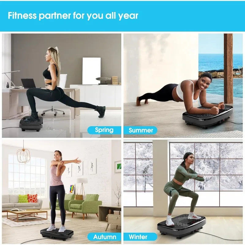 Vibration Plate Exercise Machine – Lymphatic Drainage & Weight Loss