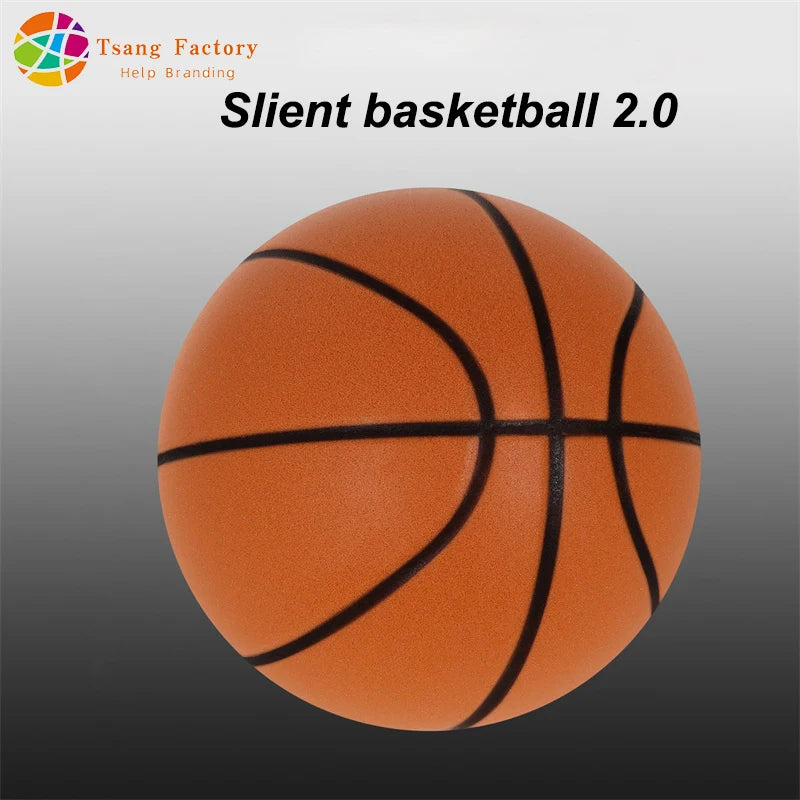 Silent Basketball 2.0 – No-Noise PU Foam Indoor Dribble Ball